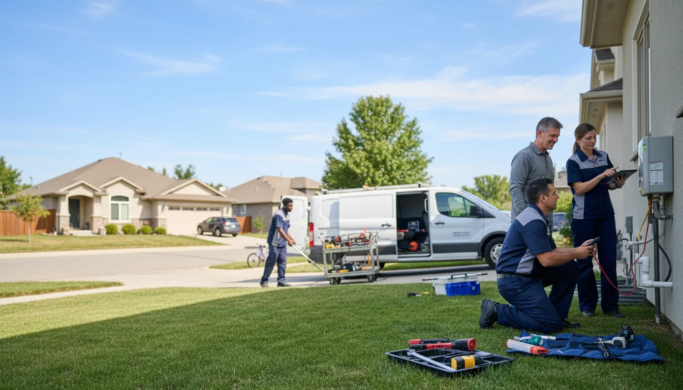 Tankless water heater service in Haugen, WI